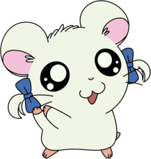 bijou from hamtaro